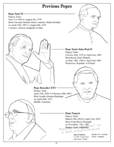 Pope Leo Coloring Book