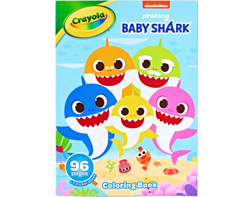 Crayola Baby Shark Coloring Book