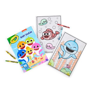 Crayola Baby Shark Coloring Book