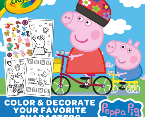 Peppa Pig 96-Page Coloring Book,