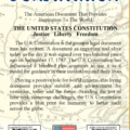 President Donald J Trump US Constitution