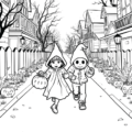 Spooky Fun Cute Halloween Coloring Book