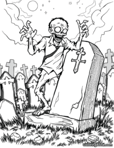 Spooky Fun Cute Halloween Coloring Book