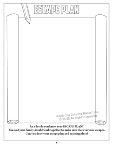 NOTE TO PARENTS: THIS COLORING BOOK IS DESIGNED TO TEACH CHILDREN ABOUT 9-1-1.