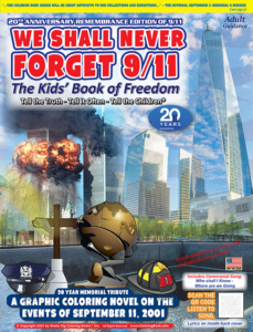 20th Anniversary Remembrance Edition 9/11 Memorial Coloring Book