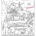 20th Anniversary Remembrance Edition 9/11 Memorial Coloring Book