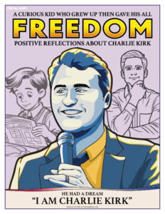 Charlie Kirk Freedom Coloring Book