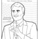 Charlie Kirk complimentary Coloring Page.