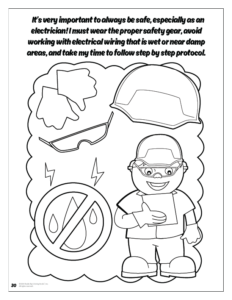 HVAC Plumbing Electric Imprint Coloring Book