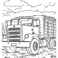 Roofing Imprint Coloring Book for Kids