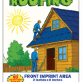 Roofing Imprint Coloring Book for Kids