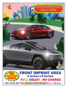Tesla Imprint Coloring Book