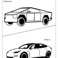 Tesla Imprint Coloring Book