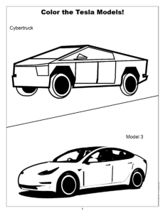 Tesla Imprint Coloring Book
