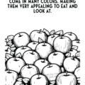 Apples Coloring Page