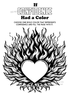 Mirror Me: A Coloring Reflection by Sam Haberberger