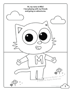 Milo Imprint Coloring Book