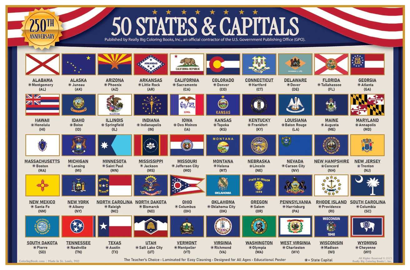 50 States and Capitals
