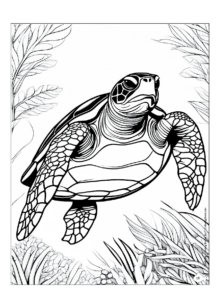 Ocean Life Imprint Coloring Book