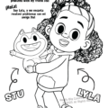 Lyla in the Loop Imprint Coloring Book Libro para Colorear