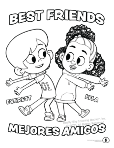 Lyla in the Loop Imprint Coloring Book Libro para Colorear