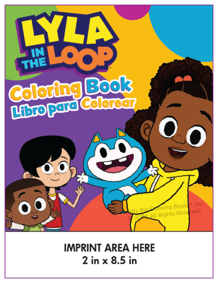 Lyla in the Loop Imprint Coloring Book Libro para Colorear