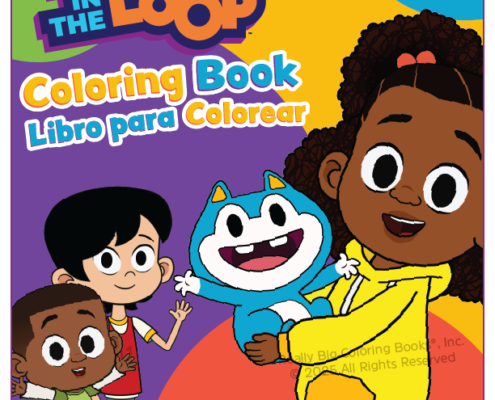 Lyla in the Loop Imprint Coloring Book Libro para Colorear