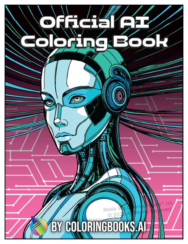 Official AI Coloring Book