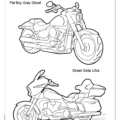 Different models Harley Davidson Imprint