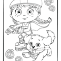 Super Why! Imprint Coloring Book