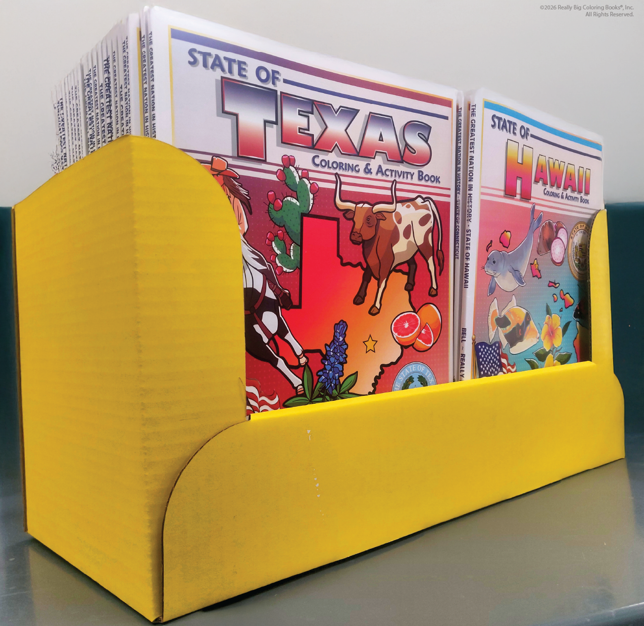 All 50 States Coloring Book Class Pack