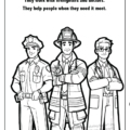 Police Officers: The Good Guys Imprint Coloring Book Preview Page