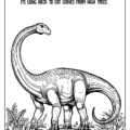Epic Dino Adventures: A Coloring Journey Through Time Coloring Book Inside Page Preview