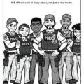 ICE Immigration Customs Enforcement Coloring Book