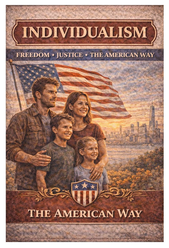 Rugged Individualism Freedom Justice The American Way