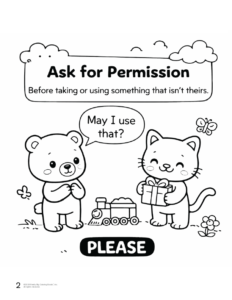 Manners for Kids Imprint Coloring Book