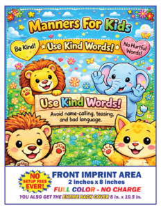 Manners for Kids Imprint Coloring Book