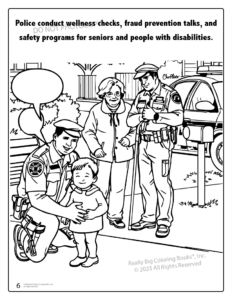 Police Officers: The Good Guys Imprint Coloring Book