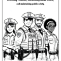 Police Officers: The Good Guys Imprint Coloring Book