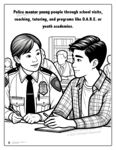 Police Officers: The Good Guys Imprint Coloring Book