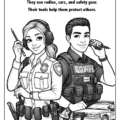 Police Officers: The Good Guys Imprint Coloring Book