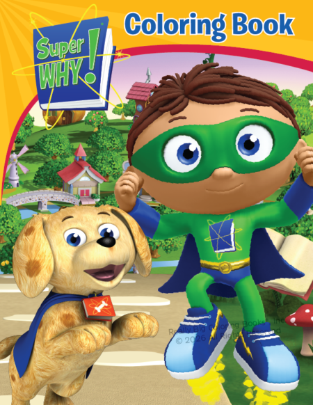 Super Why 44pg Front Cover