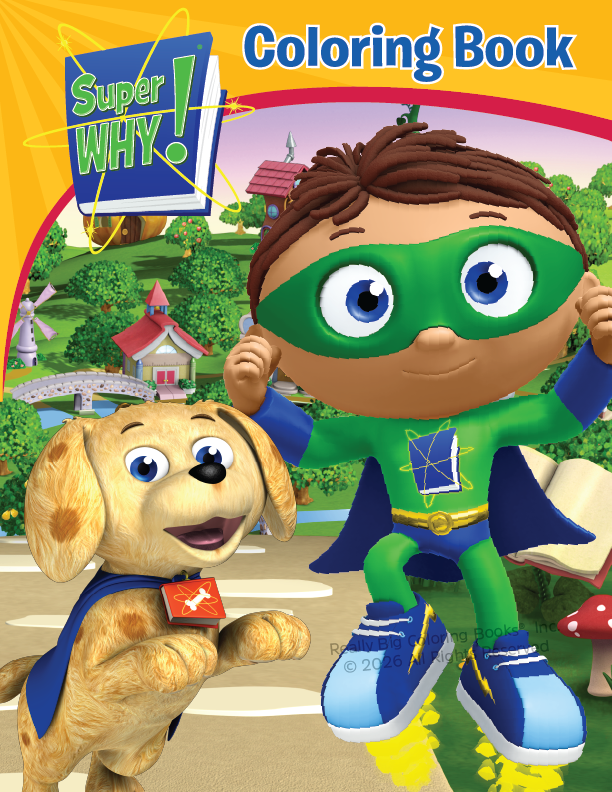 Super Why 44pg Front Cover