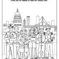 ICE Immigration Customs Enforcement Coloring Book