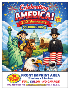 Celebrating America! 250th Anniversary Imprint Coloring Book