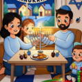 Hanukkah Imprint Coloring Book