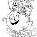 Let's Go Luna! Coloring Book Page 10