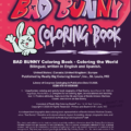 Bad Bunny Coloring Book Coloring the World