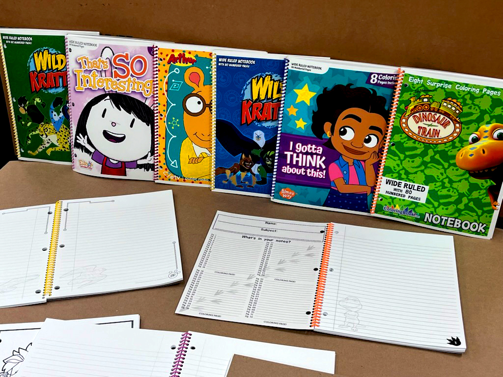 PBS KIDS 6 Pack of Notebooks