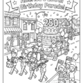 Happy 250th Birthday America Imprint Coloring Book